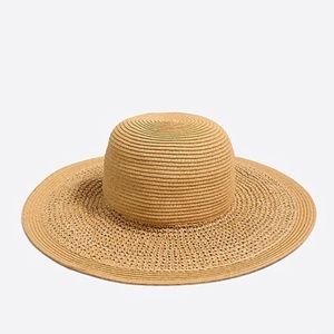 J Crew Floppy Straw Hat